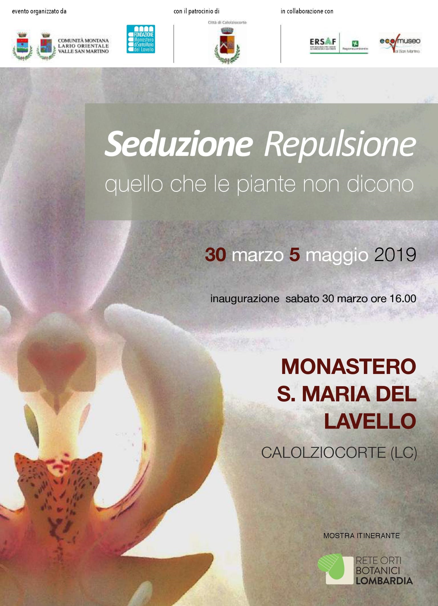 Seduzione Repulsione, quello che le piante non dicono – Calolziocorte (LC)