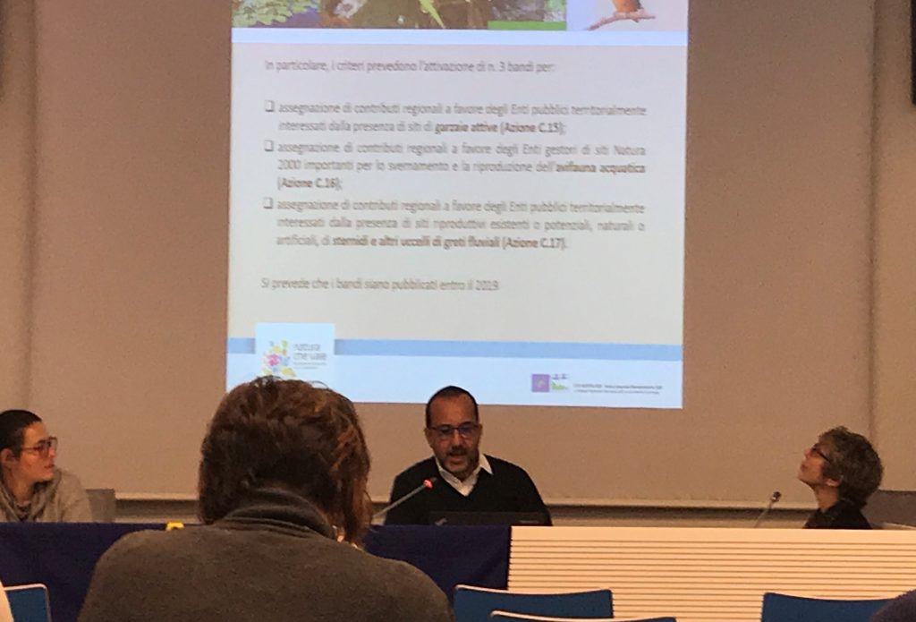 Tavolo tecnico permanente enti gestori Natura 2000 del 13 novembre – online i materiali