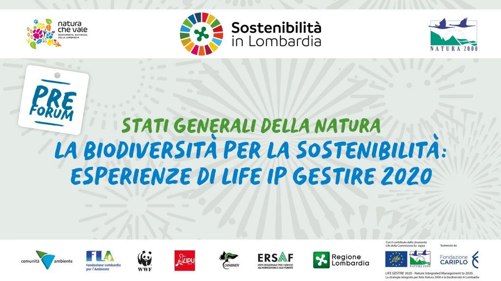 Sviluppo sostenibile e biodiversità: il 18 novembre gli Stati Generali di Rete Natura 2000