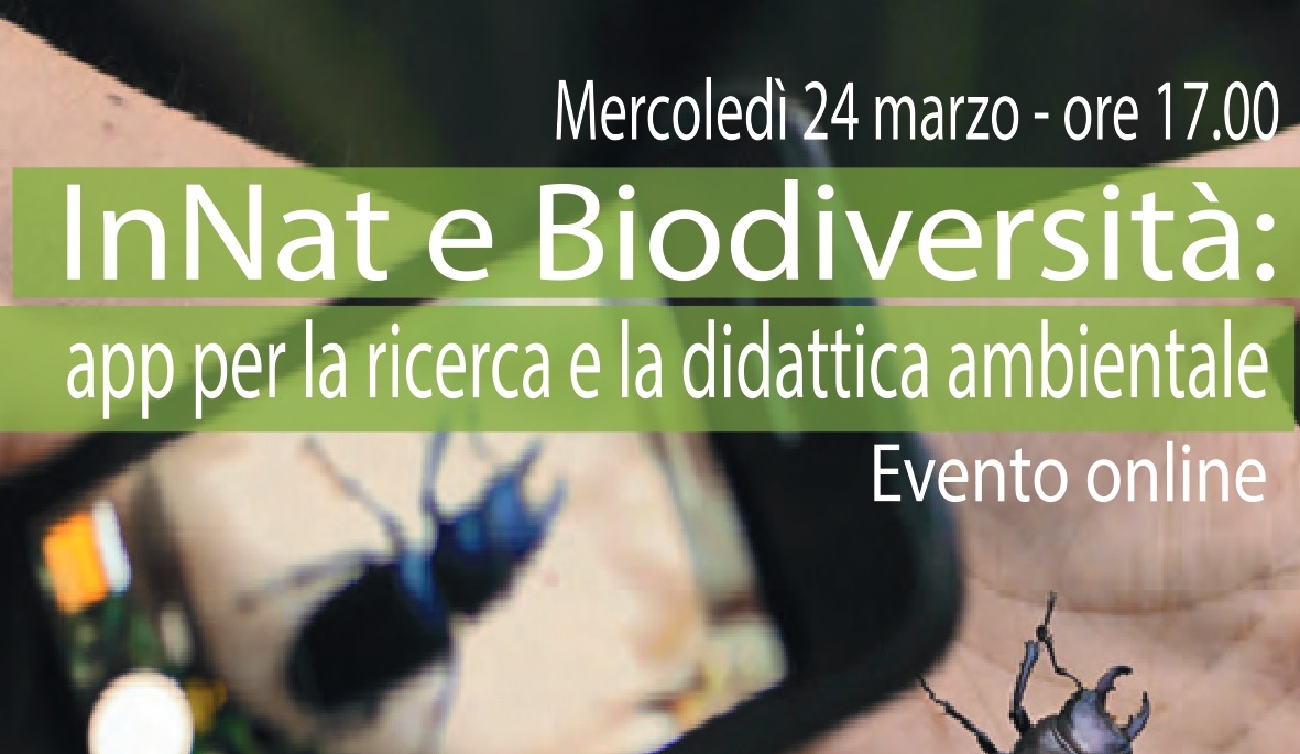 InNat e Biodiversità: app per la ricerca e la didattica ambientale – Webinar