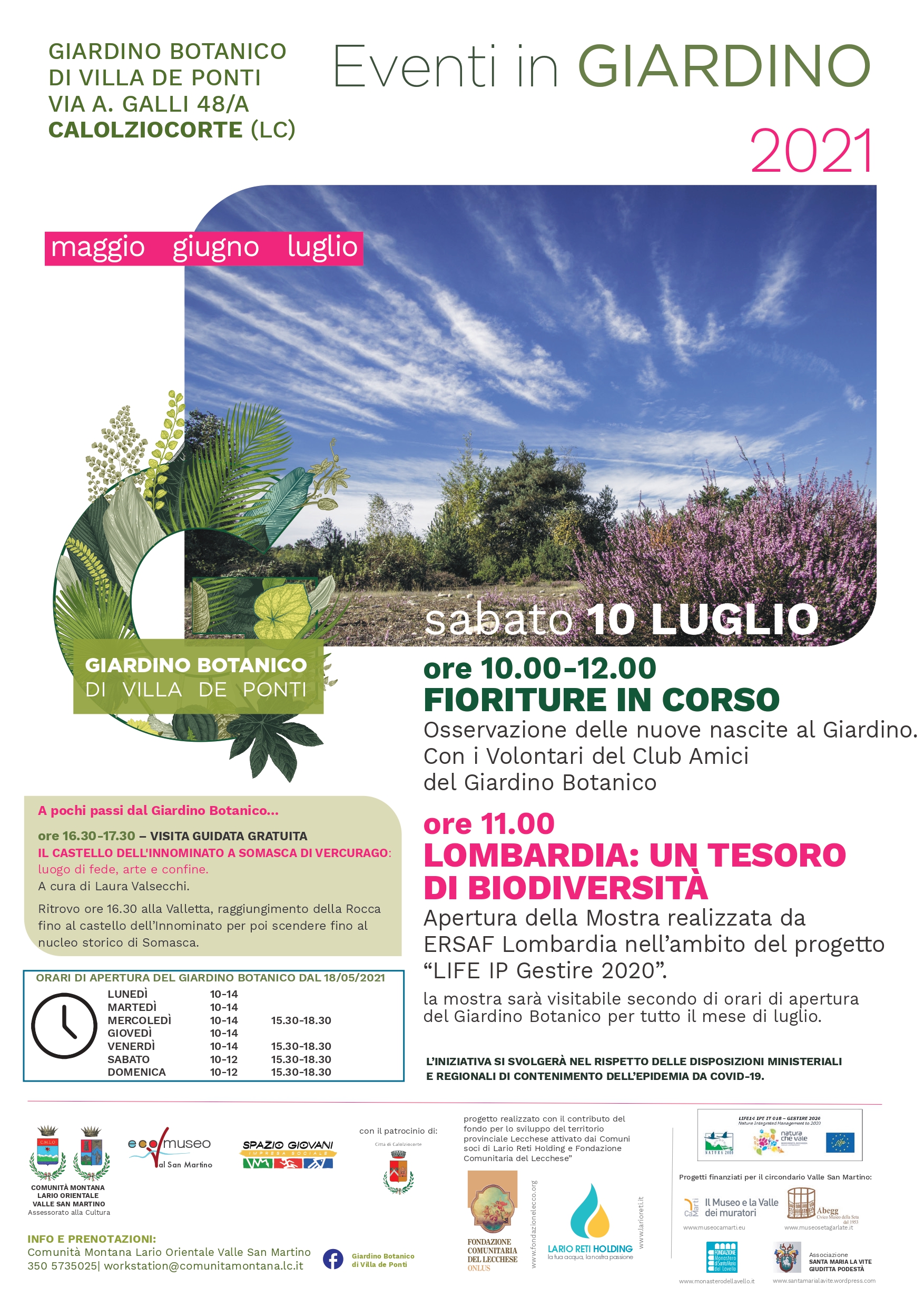 Mostra “Lombardia: un tesoro di biodiversità” – Calolziocorte (LC)