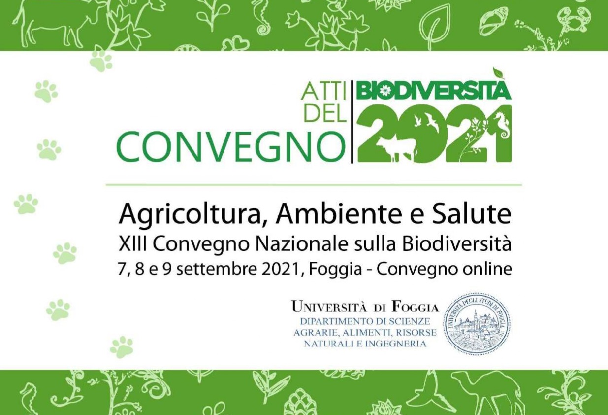Ora disponibili gli atti del 13° Convegno nazionale sulla biodiversità