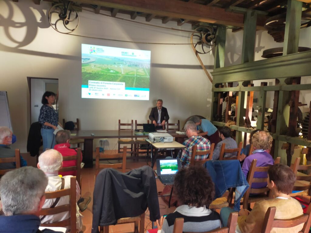 INCONTRO CON GLI STAKEHOLDERS DELLA FORESTA CARPANETA