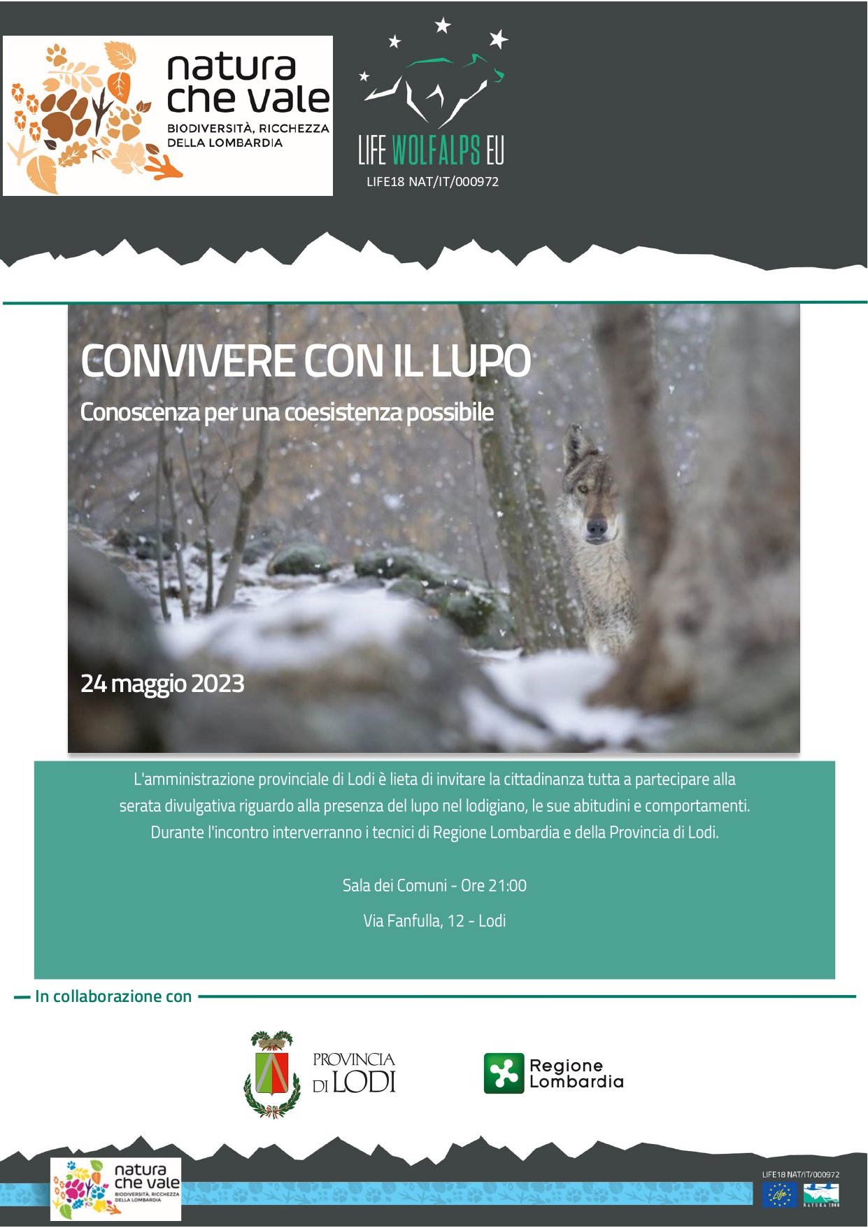 Convivere con il lupo – Lodi