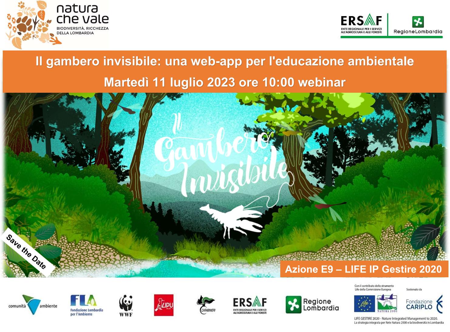 Il gambero invisibile: una web-app per l’educazione ambientale – online
