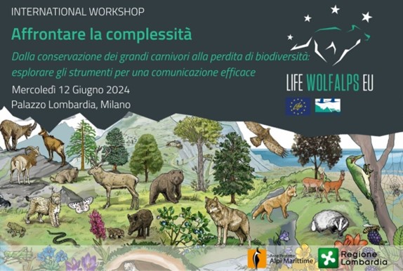 Dalla conservazione dei grandi carnivori alla perdita di biodiversità: esplorare gli strumenti per una comunicazione efficace – online