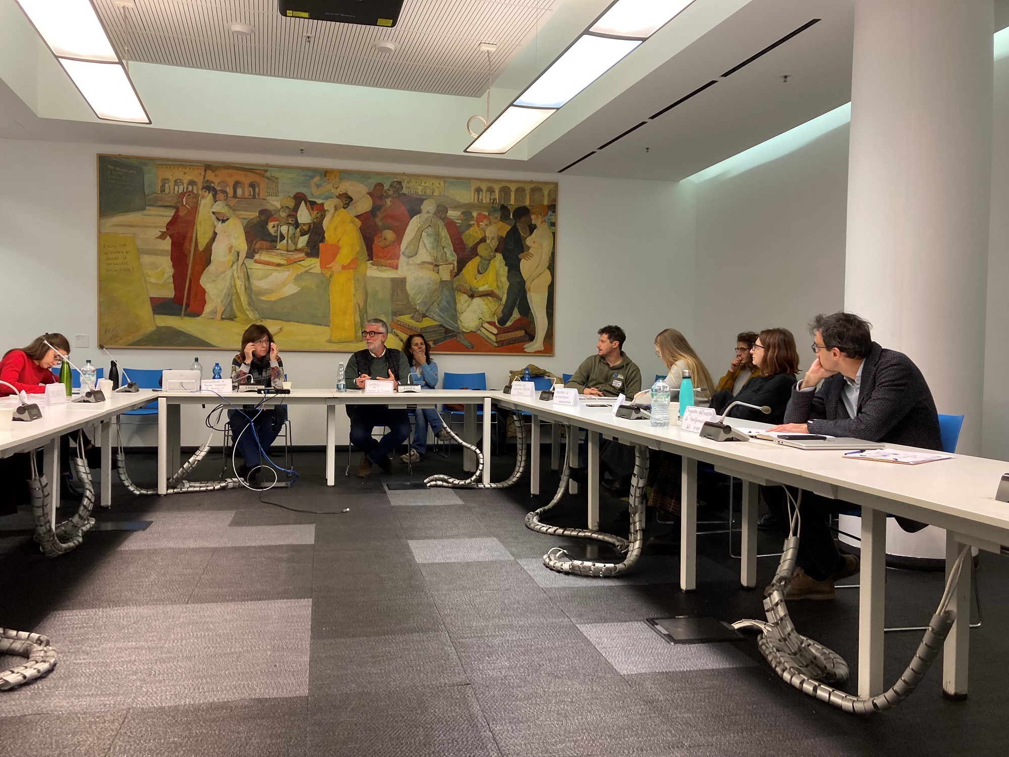 Un particolare del workshop del 2 dicembre 2024