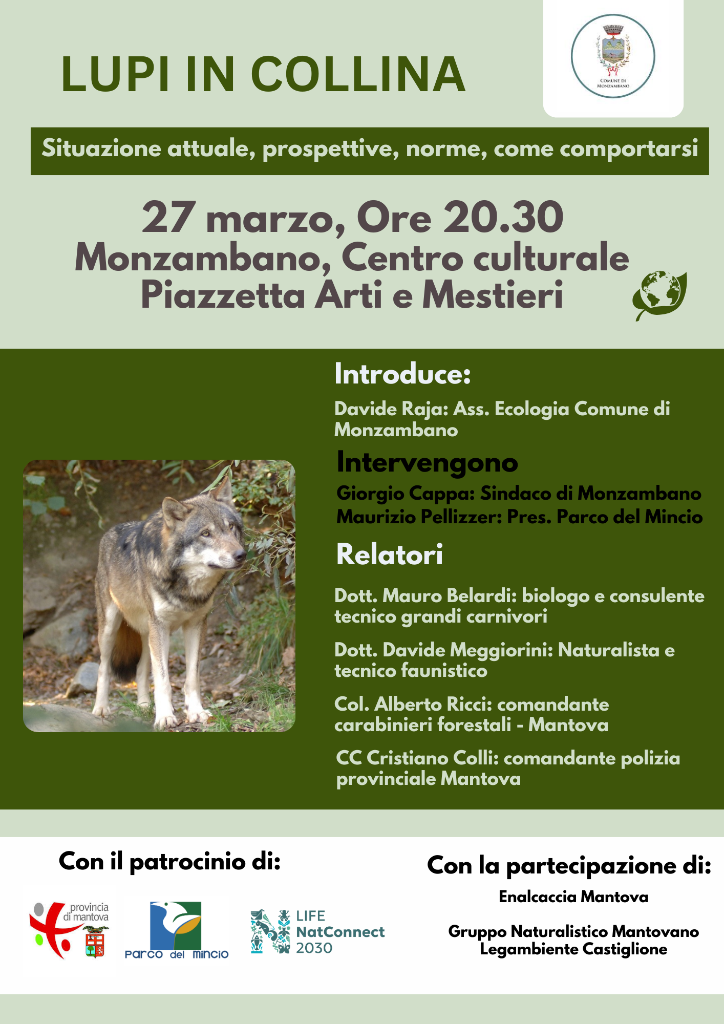 Lupi in collina – Monzambano (MN)