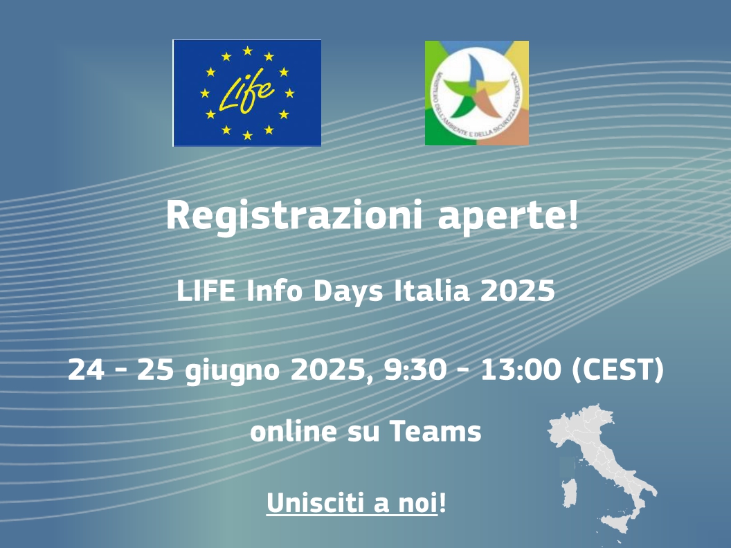 LIFE Info Days Italia 2025 – online