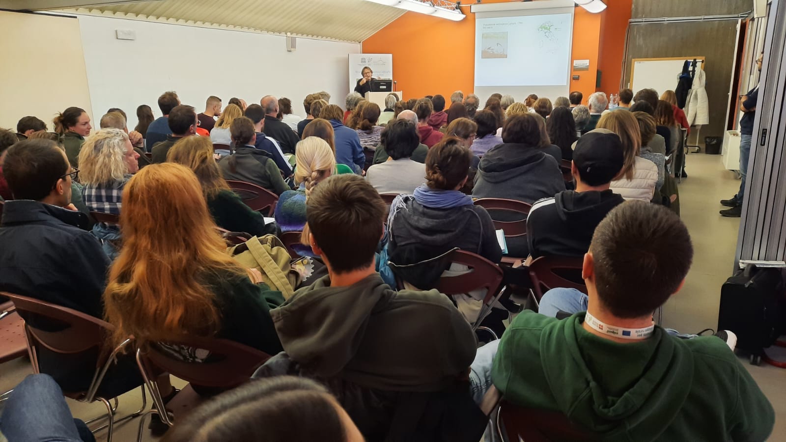 Nella foto una panoramica della sala del corso di formazione