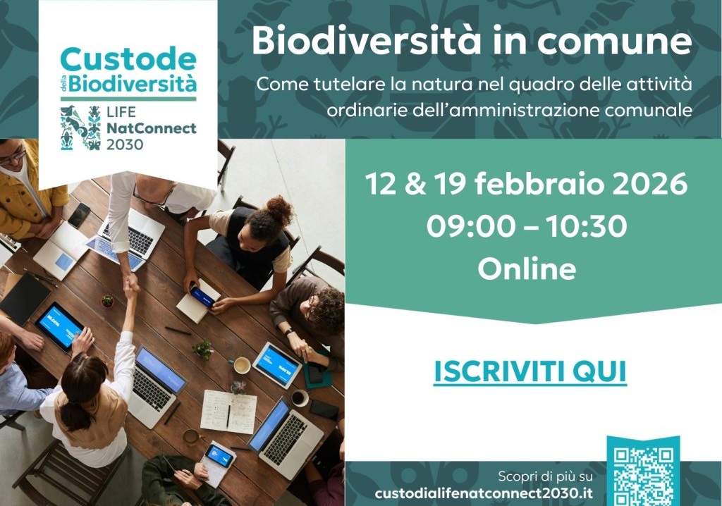 Video e slide degli incontri “Biodiversità in comune” del 12 e 19 febbraio 2026