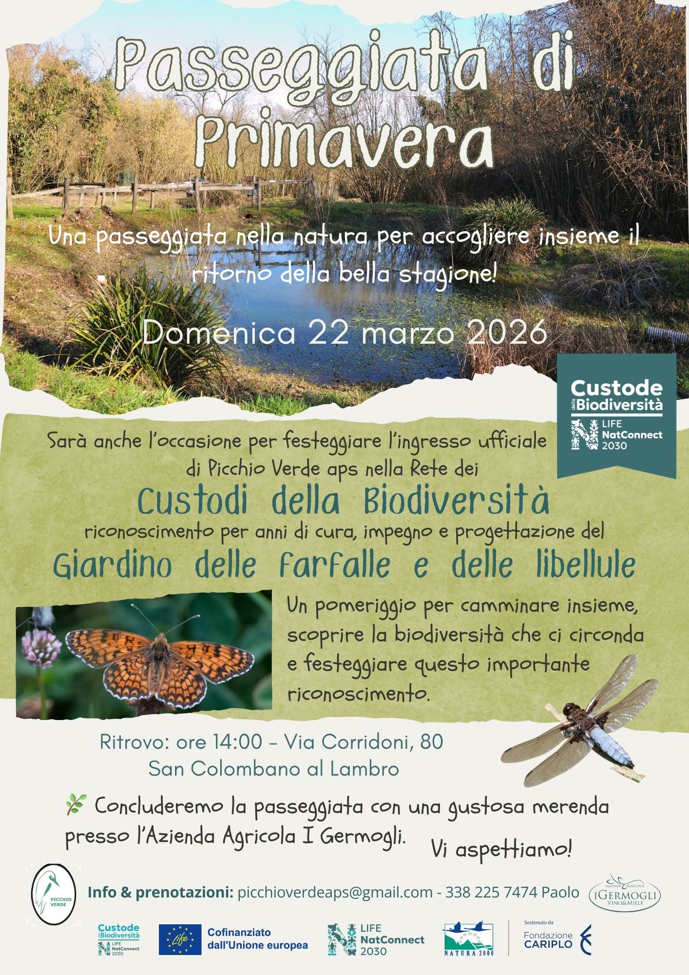 Passeggiata di Primavera – San Colombano al Lambro (MI)
